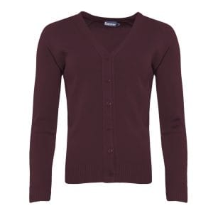 Maroon Cardigan