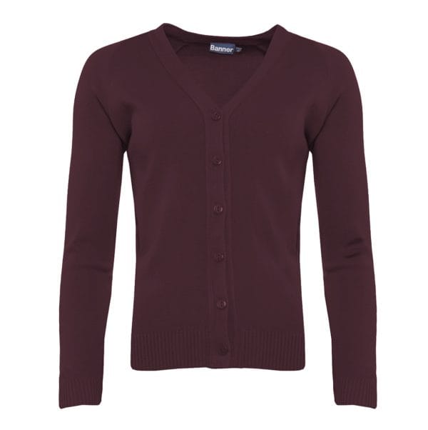 Maroon Cardigan