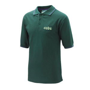 Cub Tipped Polo With Cub Logo