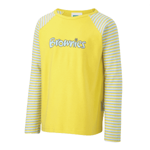 Brownies Long Sleeved Tee Shirt With Logo