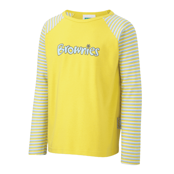 Brownies Long Sleeved Tee Shirt With Logo