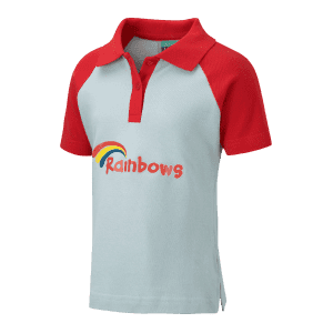 Rainbow Polo Shirt With Logo