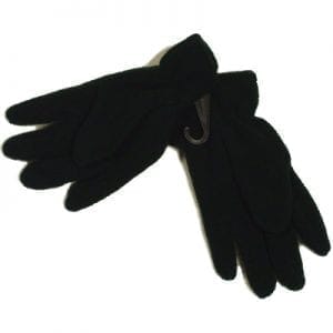 Black Fleece Gloves