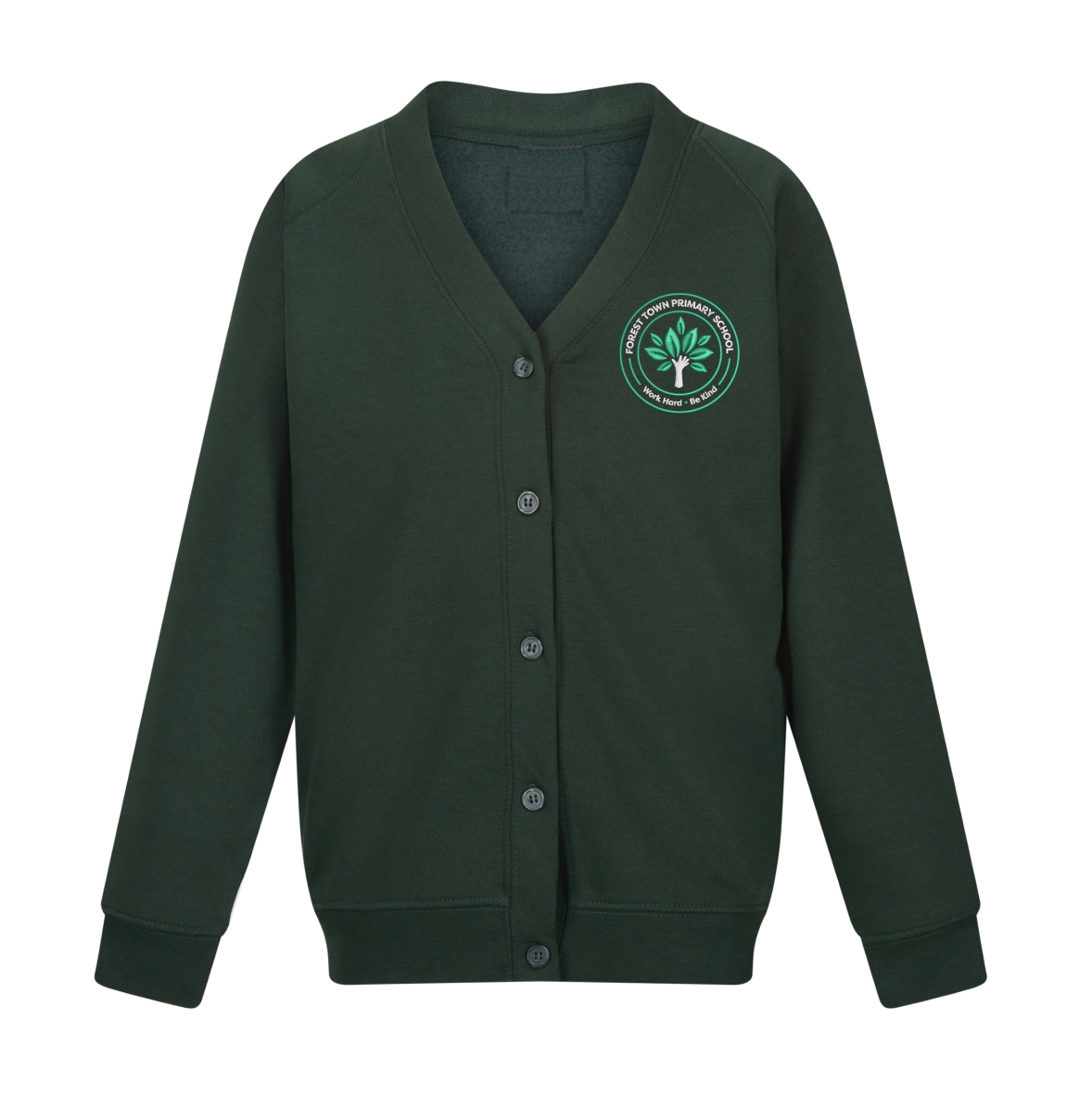 Forest Town Primary Cardigan w/Logo