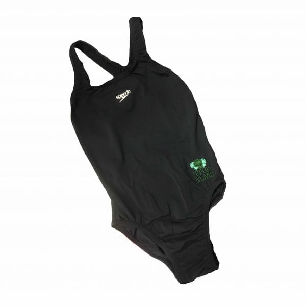 Girls Navy Speedo Swimsuit