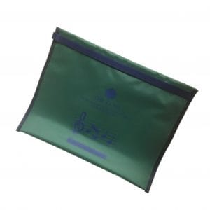 Elms Green/Navy Music Bag