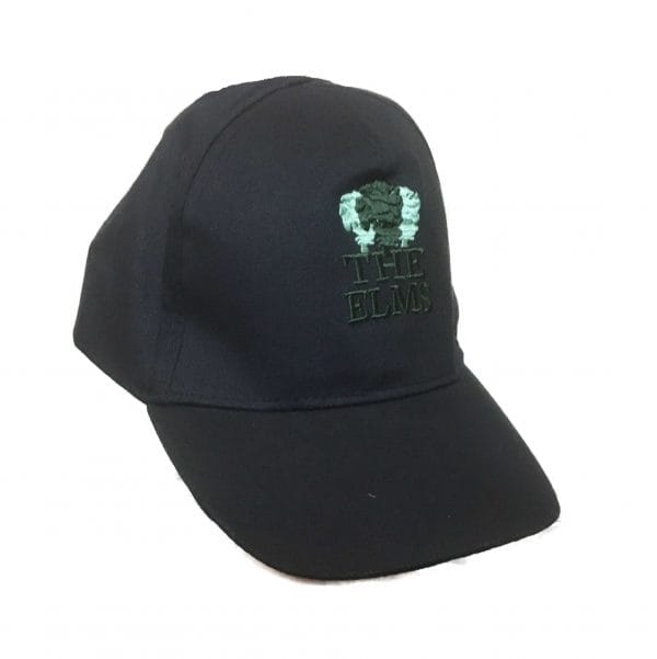 Elms Navy Baseball Cap w/Logo