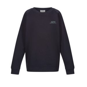 Sutherland House Navy Sweatshirt w/Logo