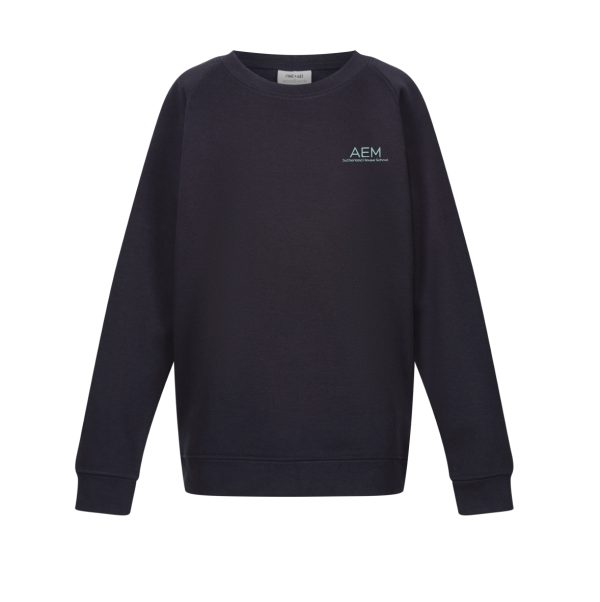 Sutherland House Navy Sweatshirt w/Logo