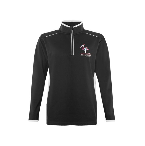 Astrea Acad Woodfields 1/4 Zip Top w/Logo