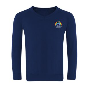 All Saints Bedworth C of E Vee Neck w/Logo