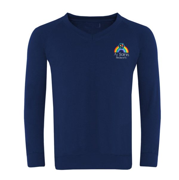All Saints Bedworth C of E Vee Neck w/Logo