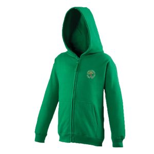 Arden Forest Zip Hooded Top w/Logo