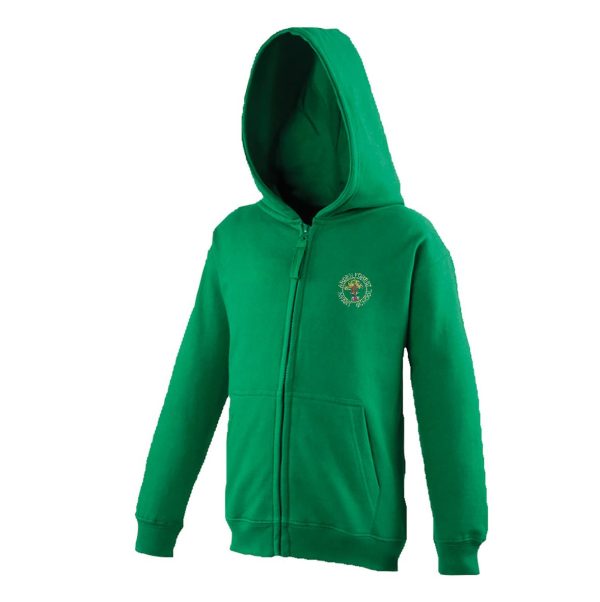 Arden Forest Zip Hooded Top w/Logo