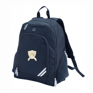 Brooke House Navy Backpack w/Logo