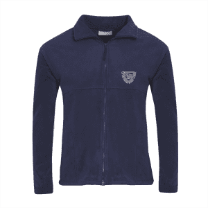 Little Harrowden Navy Fleece Jacket w/Logo