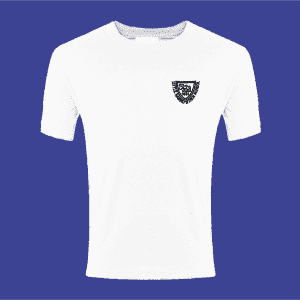 Little Harrowden White P.E T-Shirt w/Logo