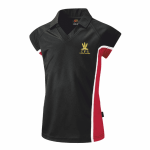 Col. Frank Seely Girls Polo Shirt w/Logo