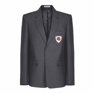 Oakwood Academy Boys Graphite Blazer w/Logo