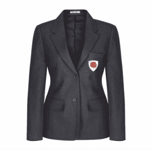Oakwood Academy Girls Graphite Blazer w/Logo
