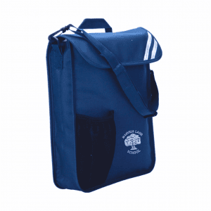 Marvels Lane Royal Blue Portrait Book Bag w/Logo