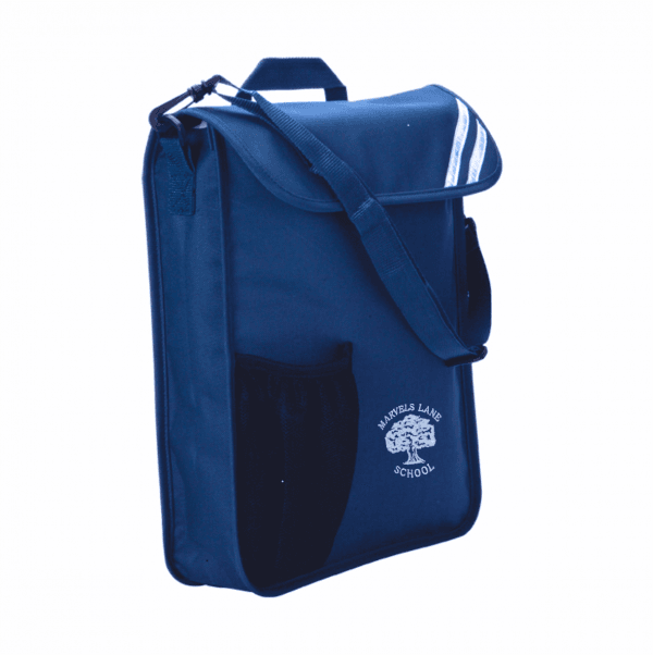 Marvels Lane Royal Blue Portrait Book Bag w/Logo
