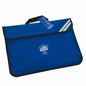 Marvels Lane Royal Blue Book Bag w/Logo