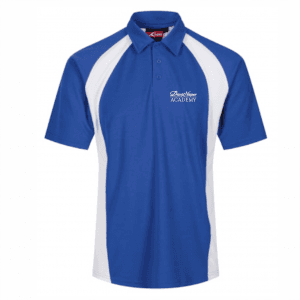 David Nieper Boys Falcon Royal/White Polo Shirt