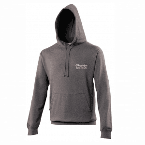 David Nieper Charcoal Hooded Sweatshirt w/Logo
