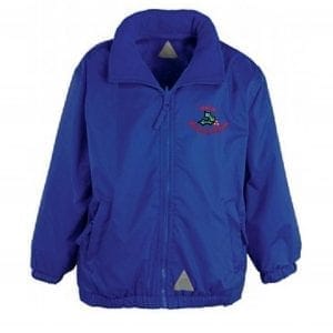 Holly Primary Royal Blue Reversible Jacket w/Logo