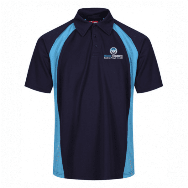 Manor Academy Unisex Sports Polo Shirt w/Logo