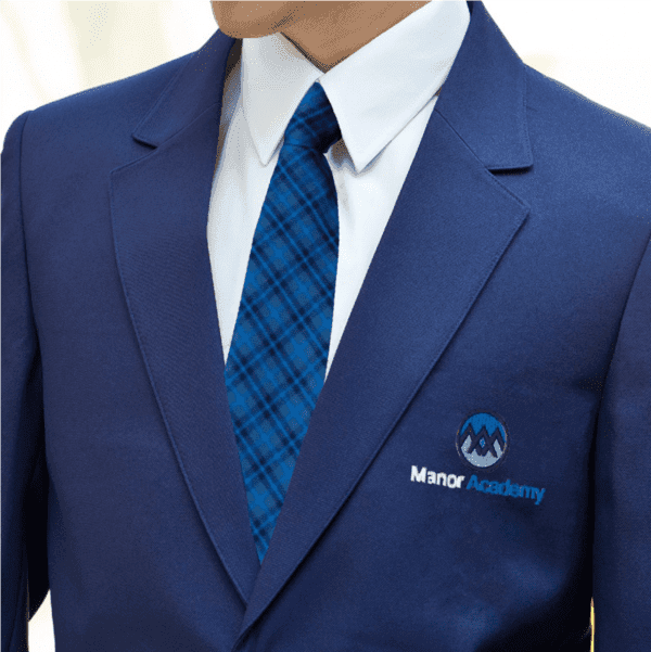 Manor Academy 16" Clip On School Tie