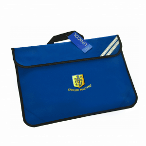 English Martyrs Royal Blue Book Bag w/Logo