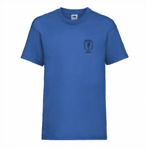 Eskdale P.E T-Shirt w/Logo (Blue House)