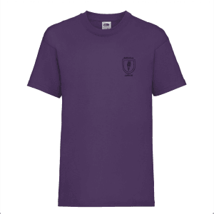 Eskdale P.E T-Shirt w/Logo (Purple House)
