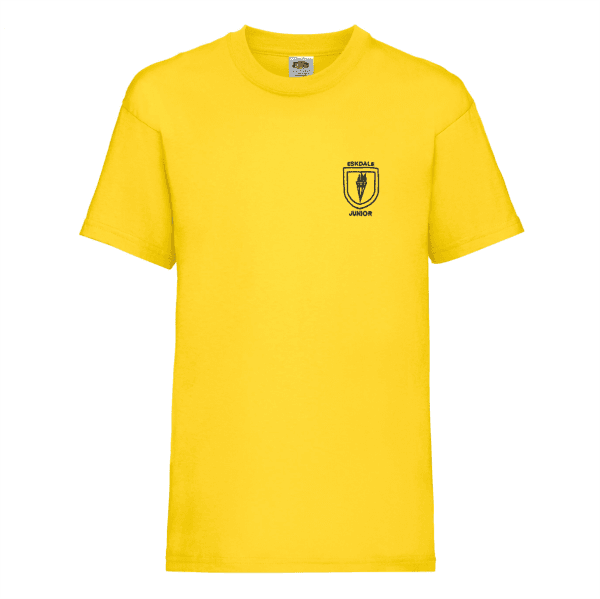 Eskdale P.E T-Shirt w/Logo (Yellow House)