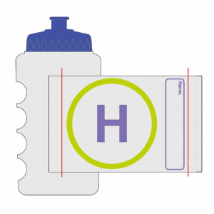 Heathfield Printed Water Bottle