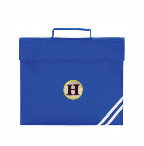 Heathfield Royal Blue Book Bag w/Logo