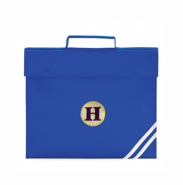 Heathfield Royal Blue Book Bag w/Logo
