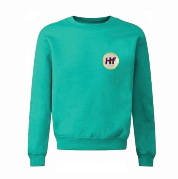 Highfield Jade Crew Neck Sweatshirt w/Logo