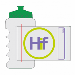 Highfield Printed Water Bottle