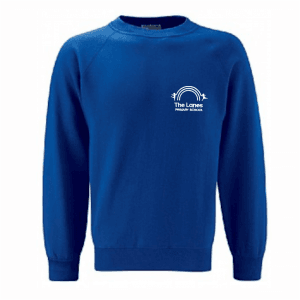 The Lanes Sapphire Crew Neck Sweatshirt w/Logo