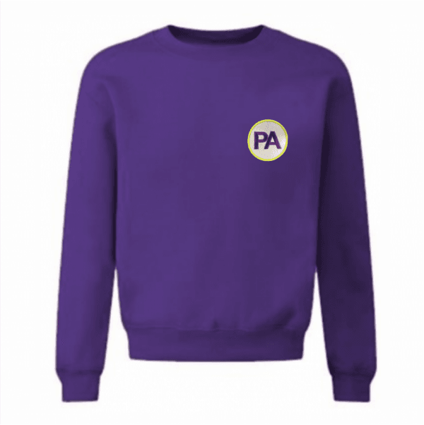 Prince Albert Purple Crew Neck Sweatshirt w/Logo