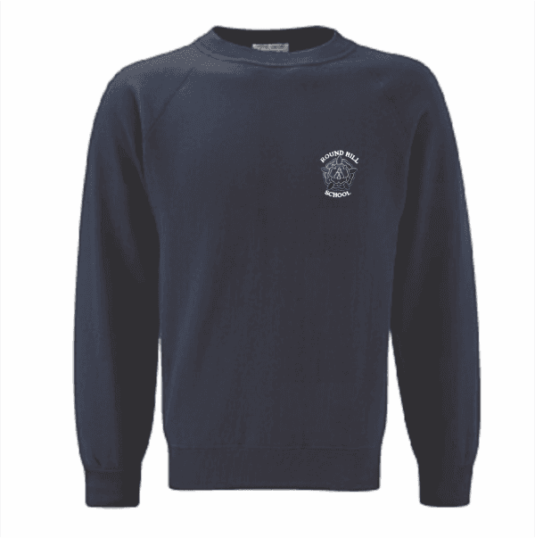 Round Hill Primary School Navy Sweatshirt w/Logo