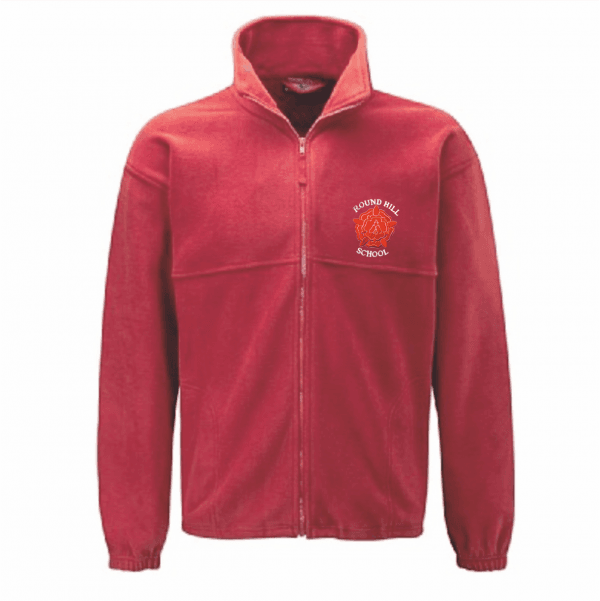Round Hill Primary School Red Fleece w/Logo