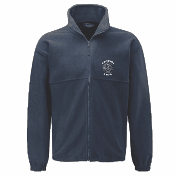 Round Hill Primary School Navy Fleece w/Logo