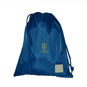 Trowell Primary Royal Blue Gym Bag w/Logo