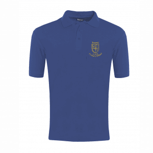 Trowell Primary Royal Blue Polo Shirt w/Logo