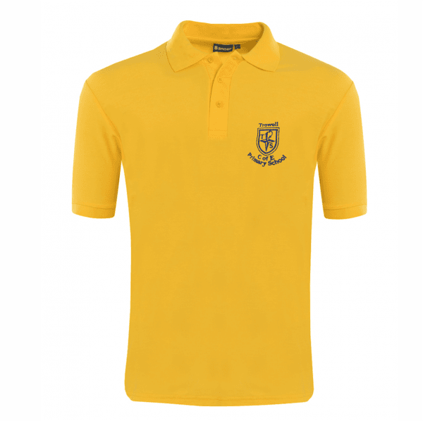 Trowell Primary Yellow Polo Shirt w/Logo