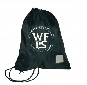 Wadsworth Fields Navy Gym Bag w/Logo